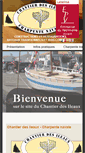 Mobile Screenshot of chantierdesileaux.com